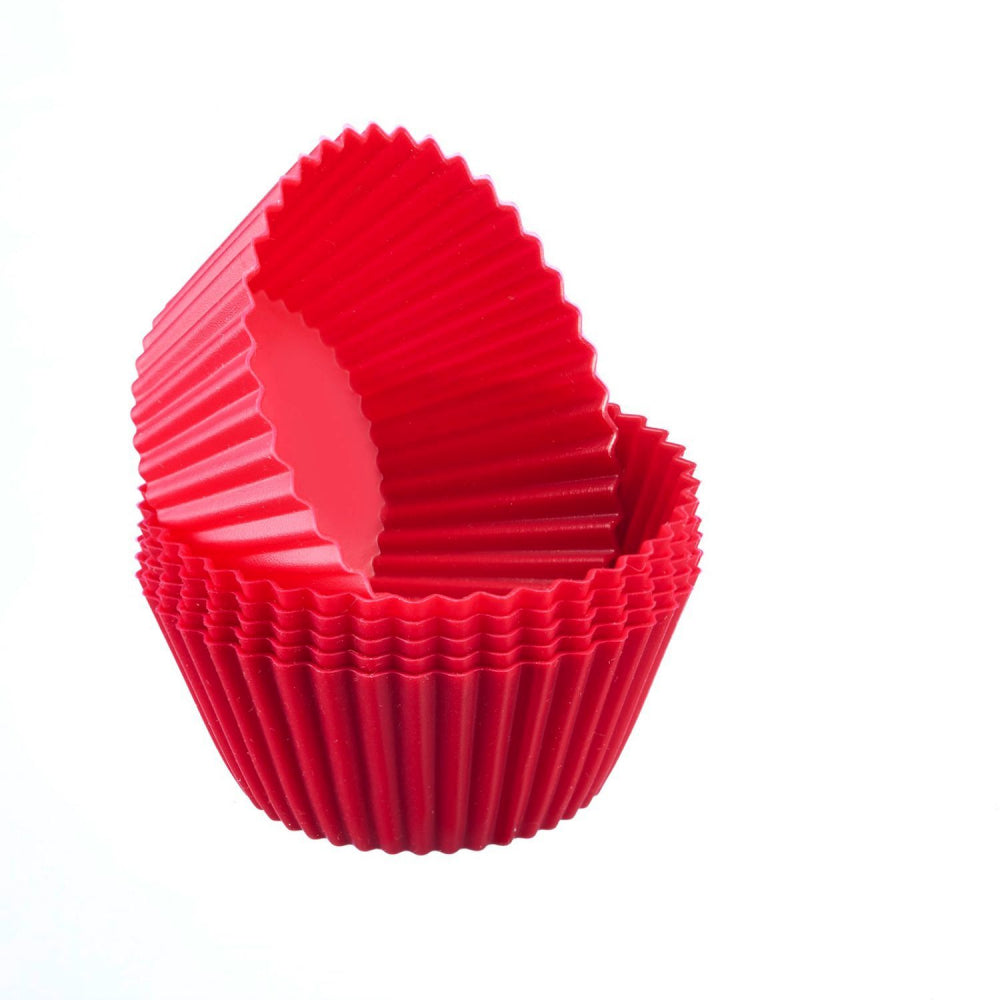 6 Silikon Muffinformen