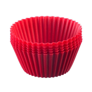 6 Silikon Muffinformen