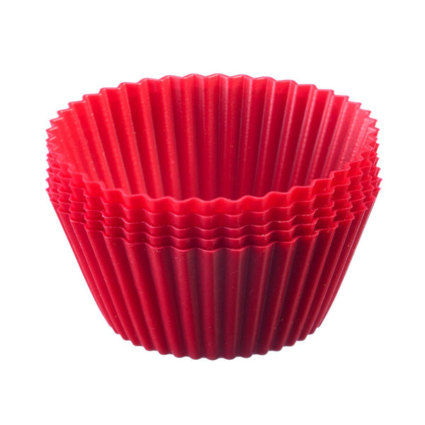 6 Silikon Muffinformen