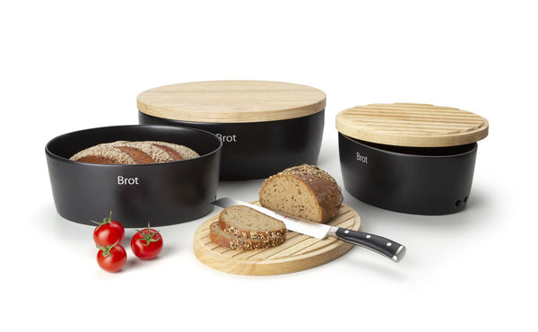 Brottopf mit Holzdeckel