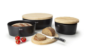 Brottopf mit Holzdeckel