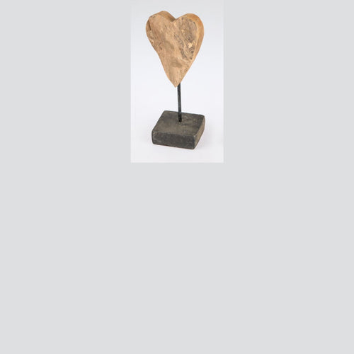 Dekoaufsteller "Herz" 26 cm