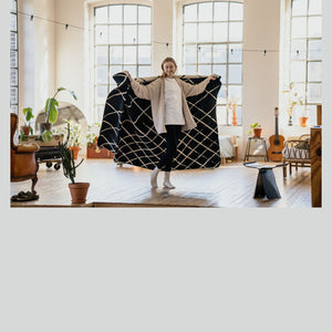 Jacquard Decke "Palin"