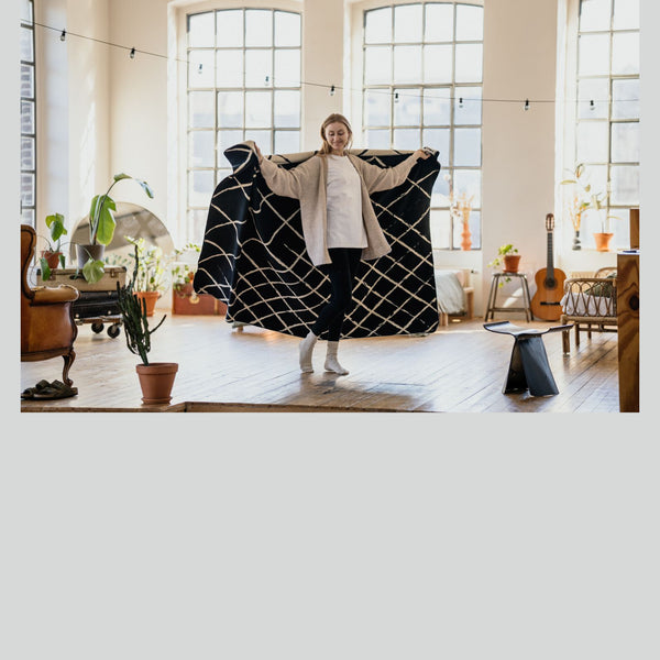 Jacquard Decke "Palin"