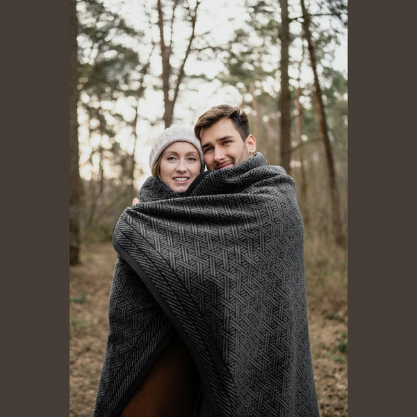 Jacquard Decke "Temi"