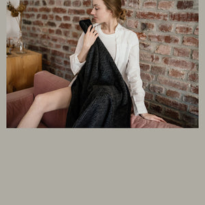 Jacquard Decke "Temi"