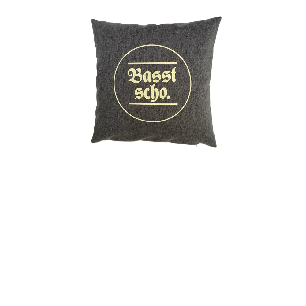 Kissenhülle "Basst Scho"