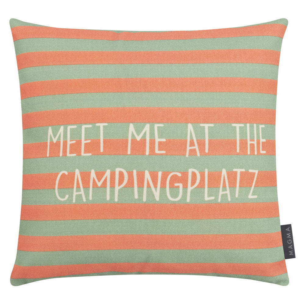 Kissenhülle "Camping"