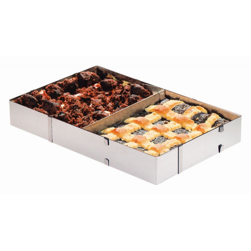 Kuchenrahmen mit Teiler