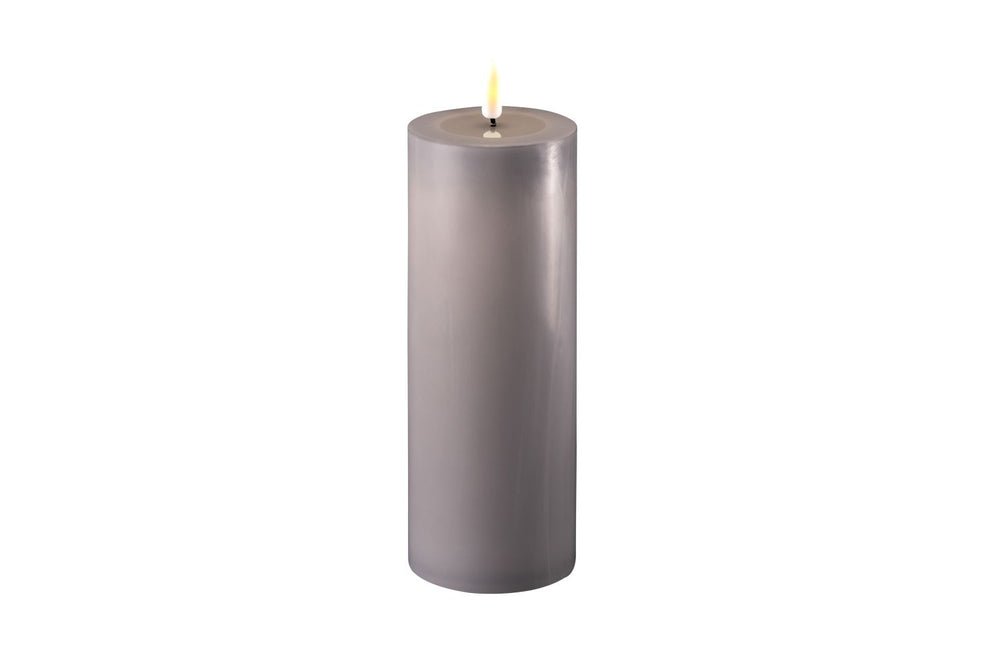 LED-Stumpenkerze 20 cm