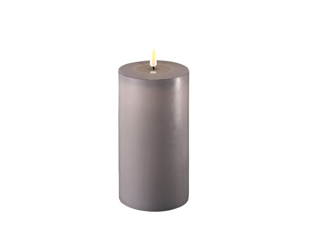 LED-Stumpenkerze 20 cm