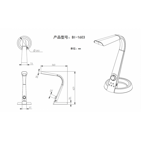 LED-Tischleuchte "Mitti"