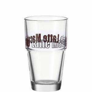 Latte-Macchiato Glas