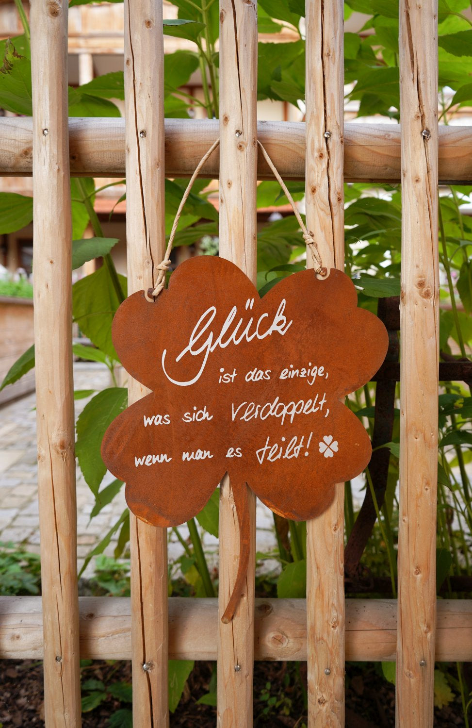 Schild "Kleeblatt"