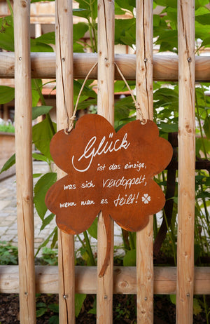 Schild "Kleeblatt"
