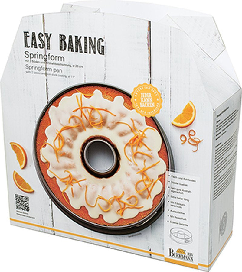 Springform mit zwei Böden