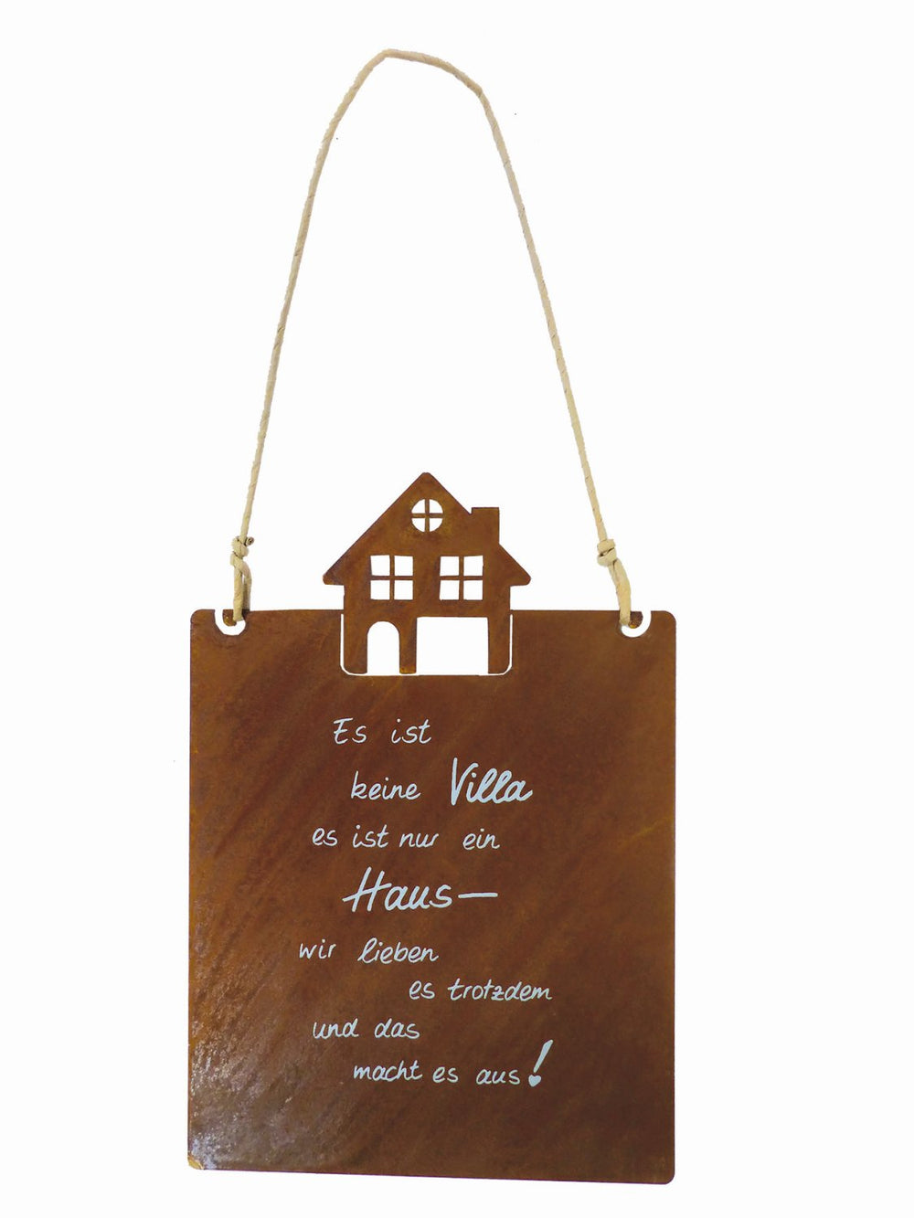 Tafel "Haus"