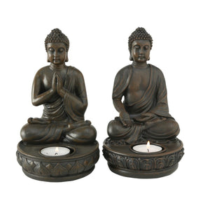 Teelichthalter "Buddha"