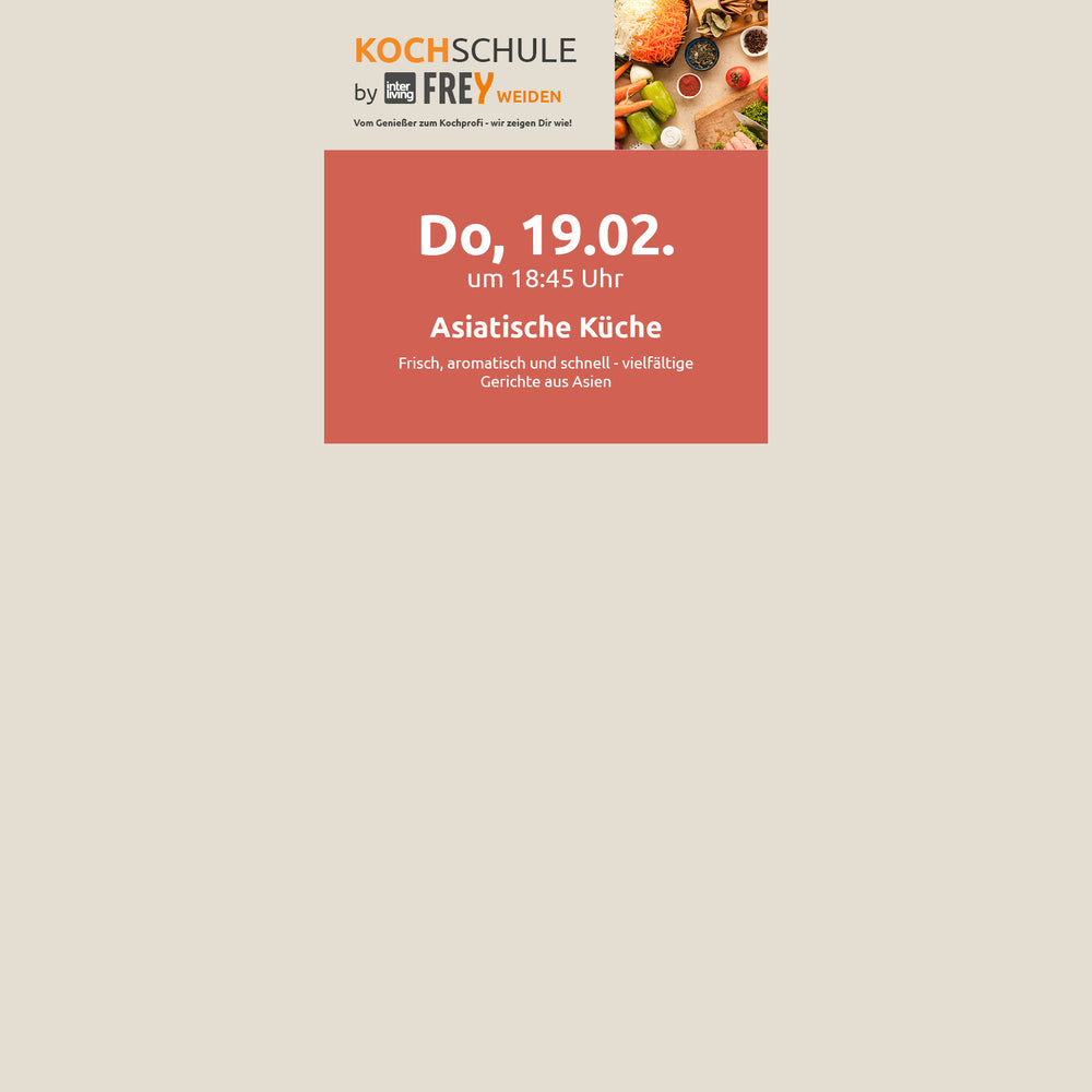 Ticket - Kochschule in Weiden