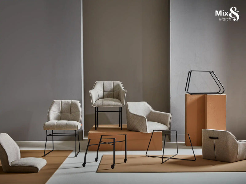 Trendhopper Esszimmerstuhl mit Mix und Match