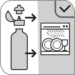 Trinkflasche und Brotdose