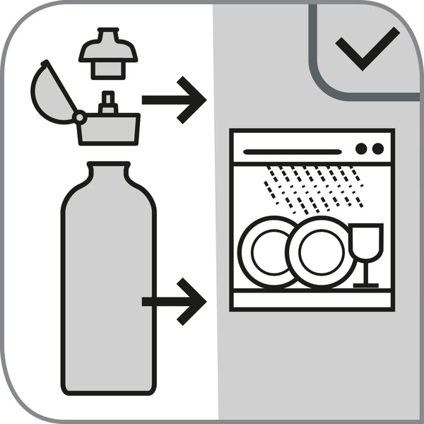 Trinkflasche und Brotdose