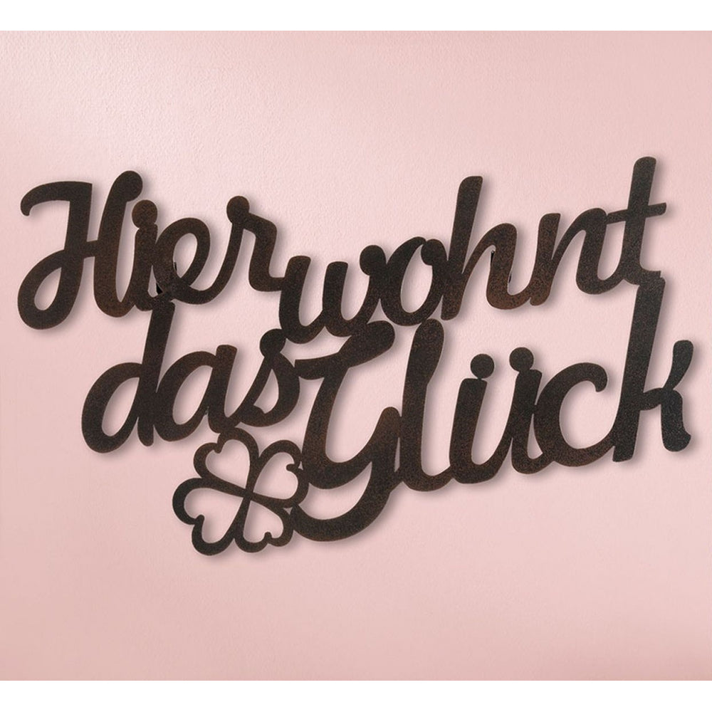 Wandrelief "Schriftzug"