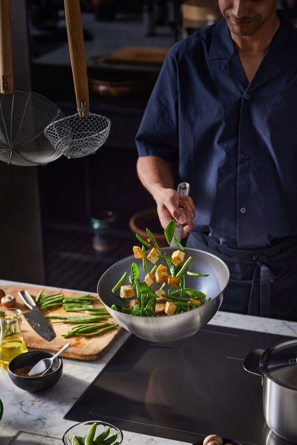 Wok 28cm  "All Steel"