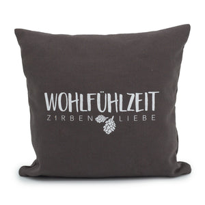 Zirbenkissen "Wohlfühlzeit"