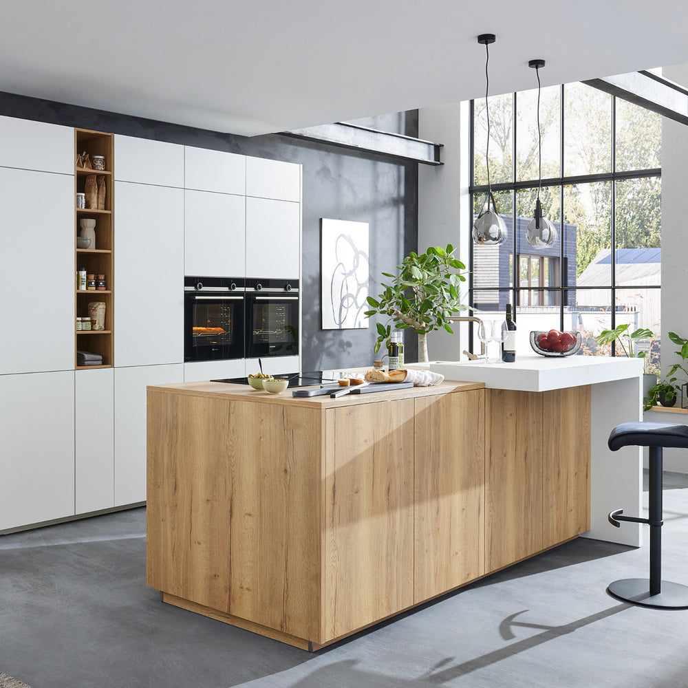 Interliving Inselküche in Weiss