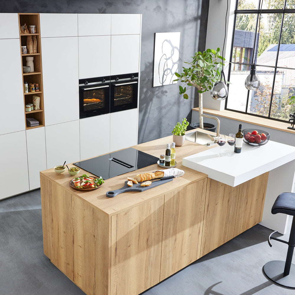 Interliving Inselküche in Weiss