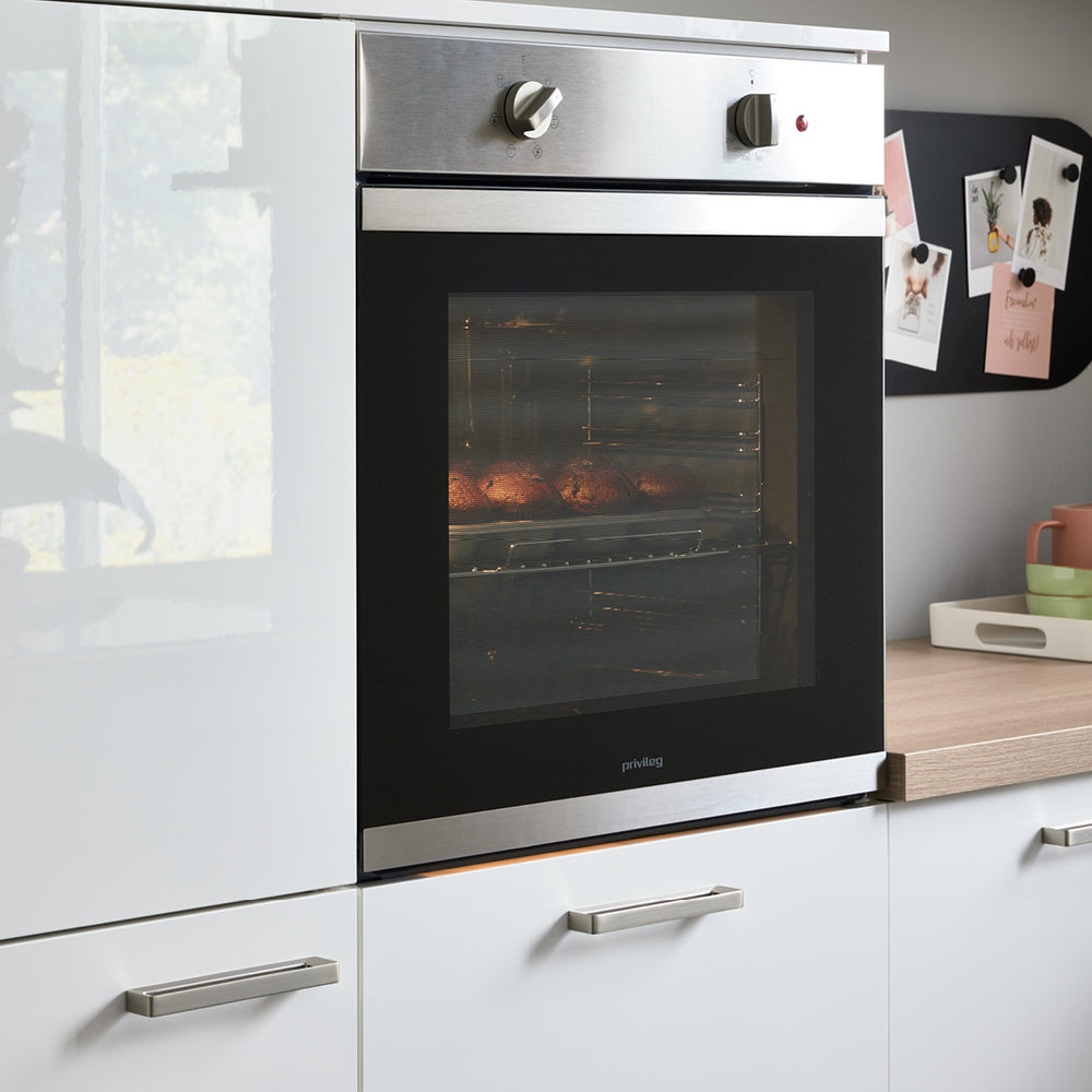 Interliving U-Küche in Hochglanz 