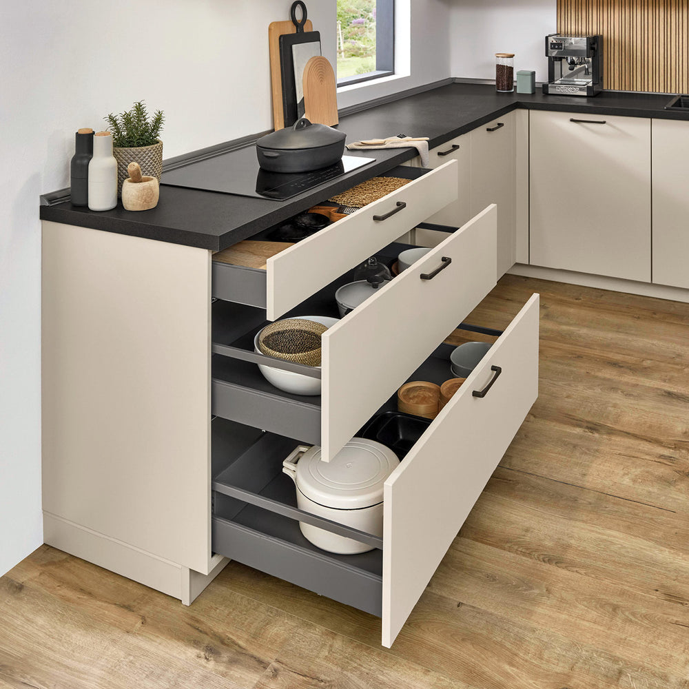 Nobilia U-Küche in Beige