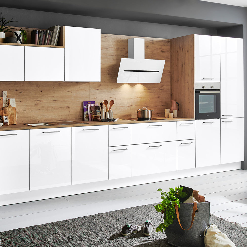 Nolte "Lux" Küchenzeige modern in Weiß
