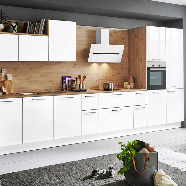 Nolte "Lux" Küchenzeige modern in Weiß