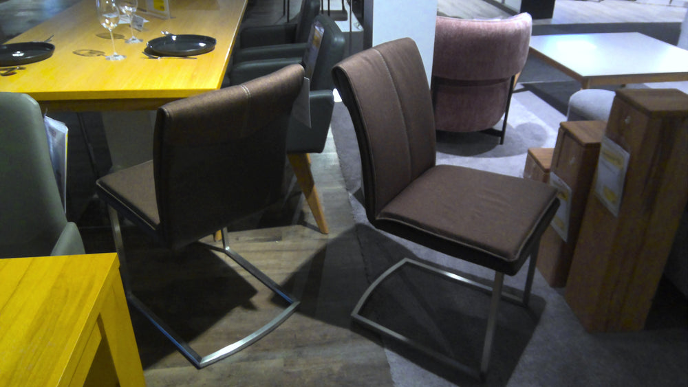 2x Schwingstuhl " Lila"