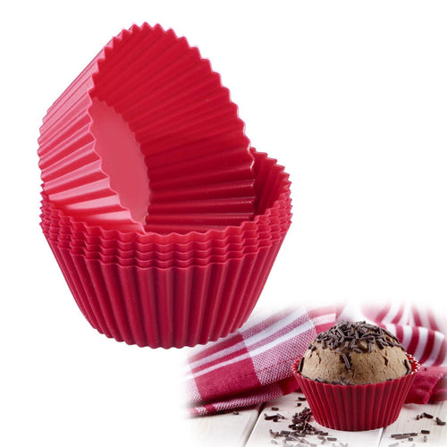 6 Silikon Muffinformen