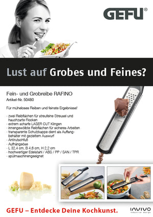 Fein- und Grobreibe "Rafino"