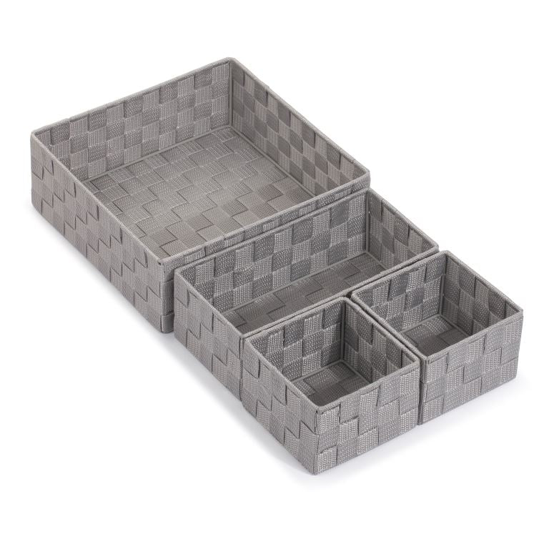 Geflechtkorb 4er Set