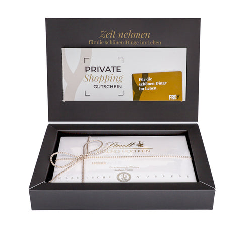 Geschenkbox "Private Shopping"