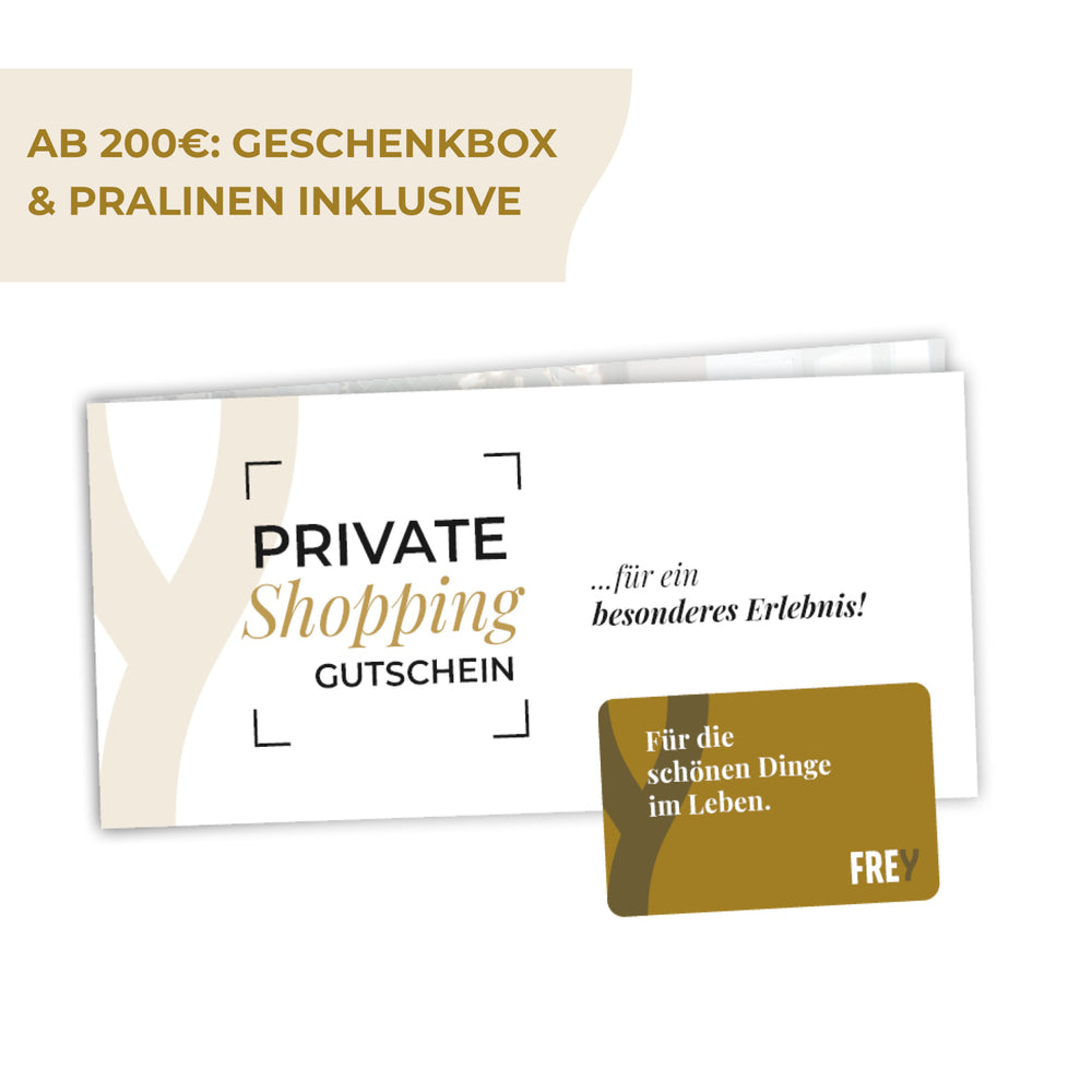 Geschenkgutschein "Private Shopping"