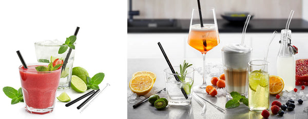 Glastrinkhalm "Future"