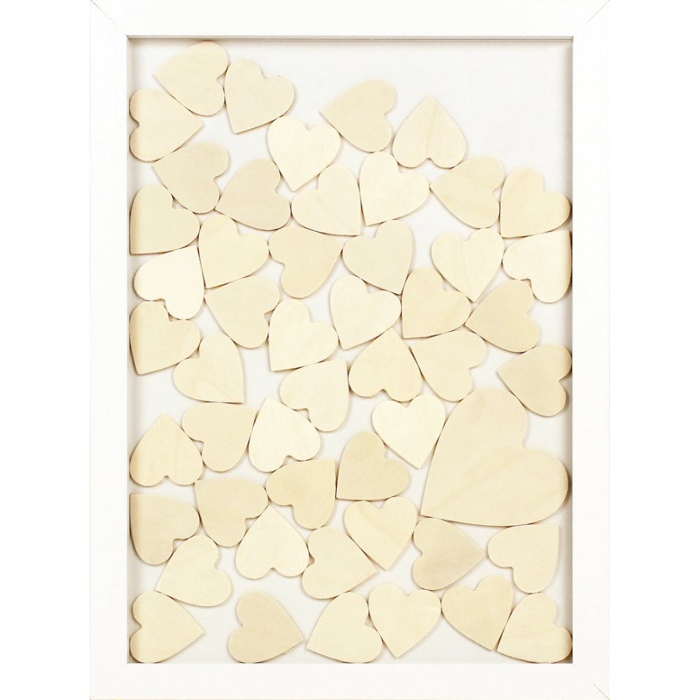 Gästebuch "Hearts" 28x38 cm