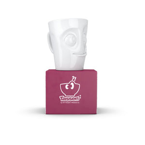 Henkelbecher "lecker"