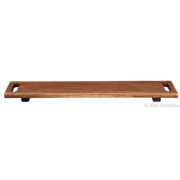 Holzboard auf Füßen 