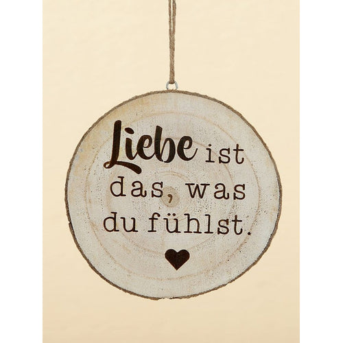Holzhänger "Liebe"