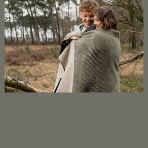 Jacquard Decke "Austi"