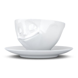 Kaffee-Tasse "glücklich"
