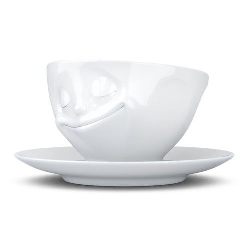 Kaffee-Tasse "glücklich"
