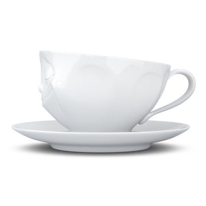 Kaffee-Tasse "glücklich"